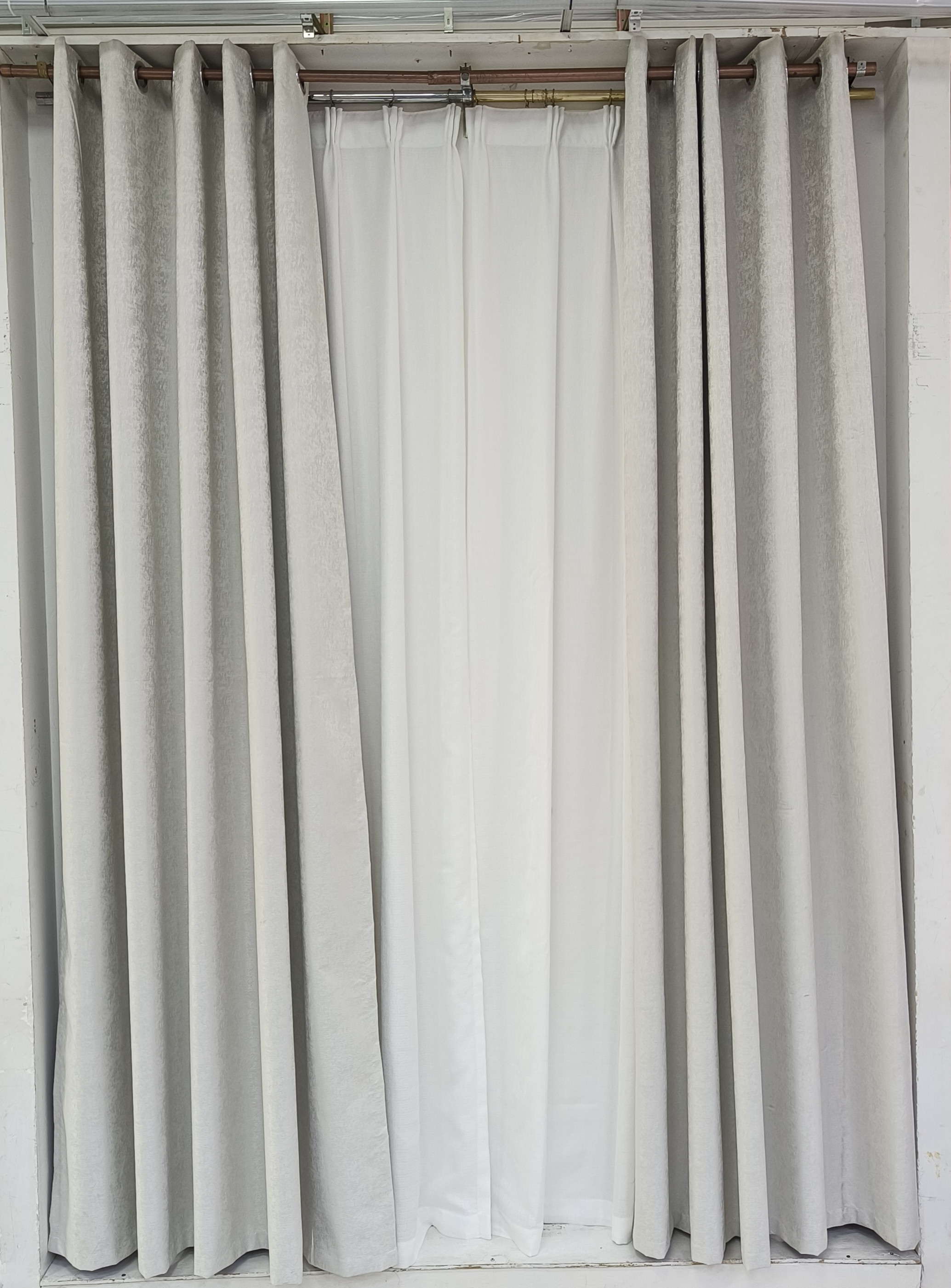 New Eyelet curtains